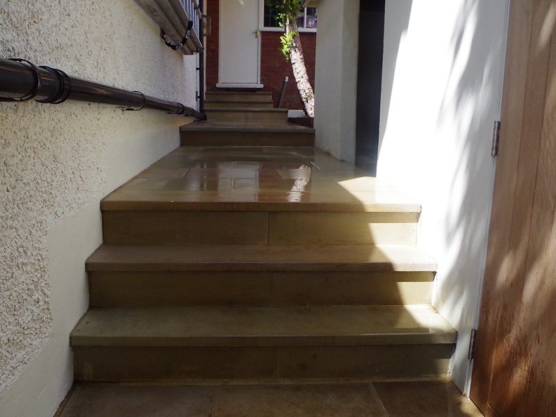 Stone Steps & Paths - Paving Services Stone Steps & Paths - Paving Services